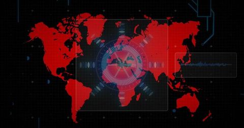 Global Digital Interface with Radar and Cybersecurity Elements