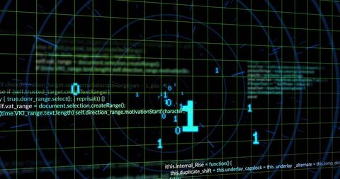 Digital Interface with Abstract Data Processing Concept - Download Free Stock Images Pikwizard.com
