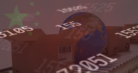 Global Shipping and Logistics with Data Animation