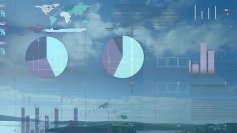 Dynamic Dashboard Over Serene Coastal Landscape