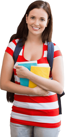 transparent smiling student holding books the university - Download Free Stock Videos Pikwizard.com