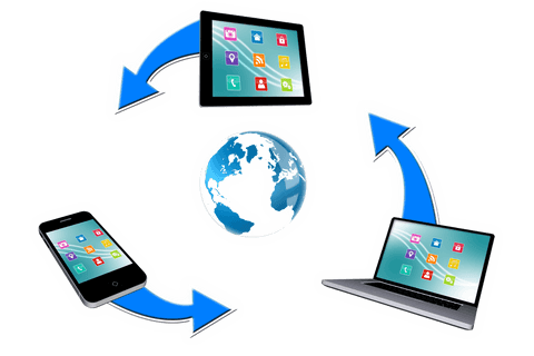 Global Connectivity with Digital Devices on Transparent Background - Download Free Stock Videos Pikwizard.com