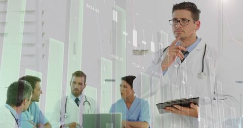 Diverse Medical Team Analyzing Digital Financial Data Insights - Download Free Stock Images Pikwizard.com