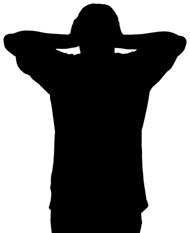 transparent silhouette image of man touching head - Download Free Stock Videos Pikwizard.com