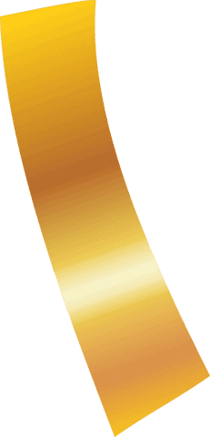 floating metallic golden ribbon on transparent background - Download Free Stock Videos Pikwizard.com