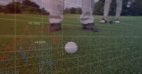 Golf Players Analyzing Data With Technology - Download Free Stock Images Pikwizard.com