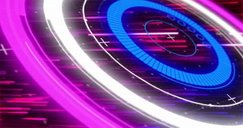 Futuristic Neon Lighting Digital Cyber Pattern - Download Free Stock Images Pikwizard.com