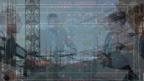 Business Meeting in Secure Digital Environment