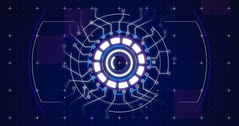 Futuristic Technology Interface with Digital Elements - Download Free Stock Images Pikwizard.com