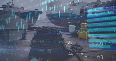 Marine shipping and financial market interface