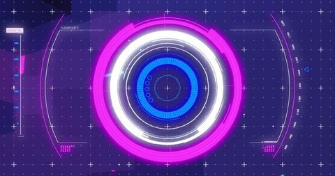 futuristic digital interface with glowing data display - Download Free Stock Images Pikwizard.com
