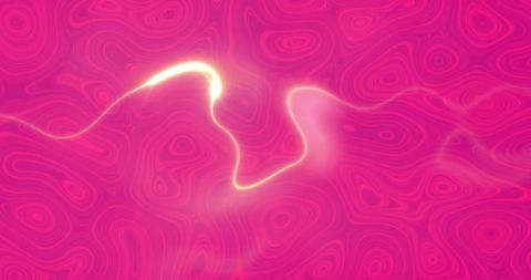 Golden Light Beams on Vibrant Pink Abstract Background