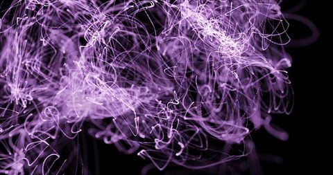 Abstract Purple Light Trails on Black Background - Download Free Stock Images Pikwizard.com