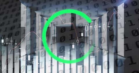 Digital Interface with Data Visualization and Network Concept - Download Free Stock Images Pikwizard.com