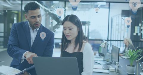 Diverse Team Brainstorming Innovative Solutions