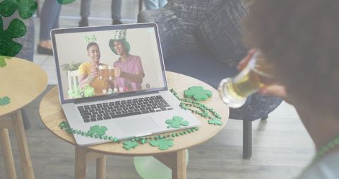 Virtual Celebration for St. Patrick's Day with Friends