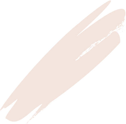 Transparent Pale Peach Brush Stroke Design