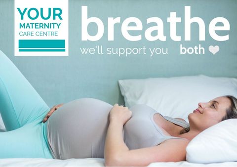 pregnant woman practicing relaxation breathing techniques - Download Free Stock Templates Pikwizard.com