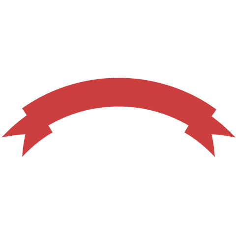 Red Wide Ribbon Banner on Transparent Background for Label Design - Download Free Stock Videos Pikwizard.com