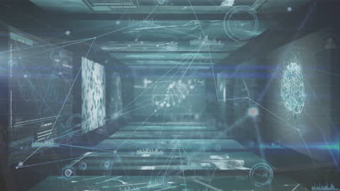 Digital Network Connections and Data Processing Technology