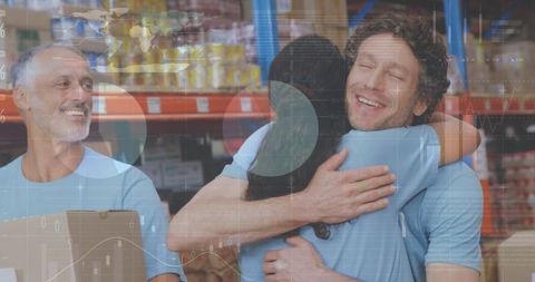 Global logistic team embracing technological advances