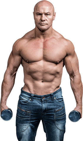 transparent muscular bodybuilder holding dumbbells daily workout - Download Free Stock Videos Pikwizard.com