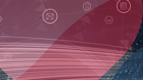 Abstract Data Processing with Network Connections and Circuit Boards