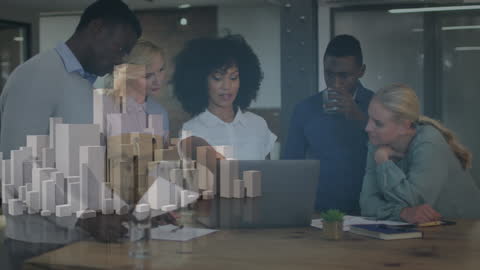 Dynamic City Overlay in Collaborative Business Meeting