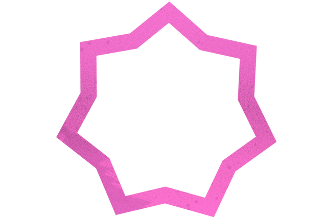 Pink Transparent Geometric Star Shape - Download Free Stock Videos Pikwizard.com