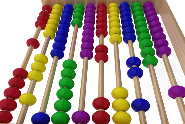 Colorful Abacus Illustration on Transparent Background for Education - Download Free Stock Videos Pikwizard.com