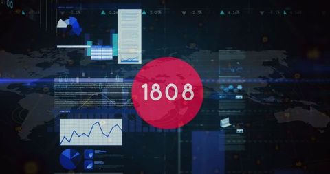 Business Data Processing with Countdown on Global Communication Interface