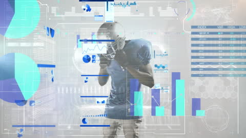 Digital Sports Technology with Rugby Player Interface