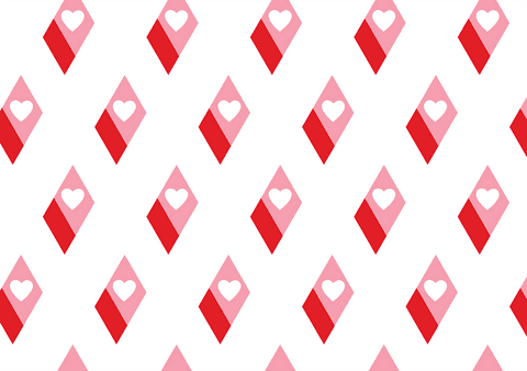 Seamless Heart Pattern with Geometric Shapes on Transparent Background - Download Free Stock Videos Pikwizard.com