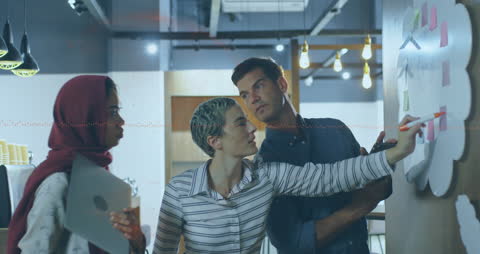 Diverse Team Collaborating on Business Strategy