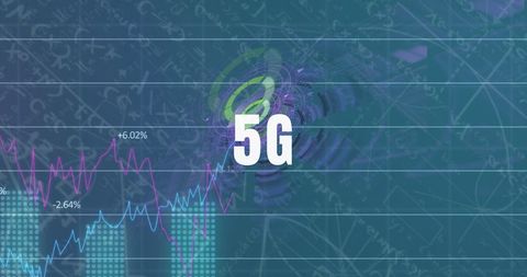 Innovative 5G Network Technology with Digital Interface - Download Free Stock Images Pikwizard.com