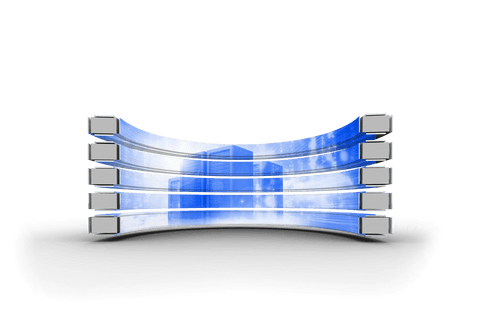 transparent server tower with digital abstract screen - Download Free Stock Videos Pikwizard.com