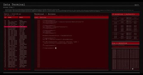 Red Themed Computer Screen Displaying Data Processing - Download Free Stock Images Pikwizard.com