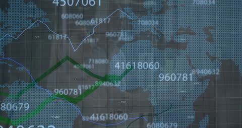 Global Financial Data Animation with Diverse Dancing