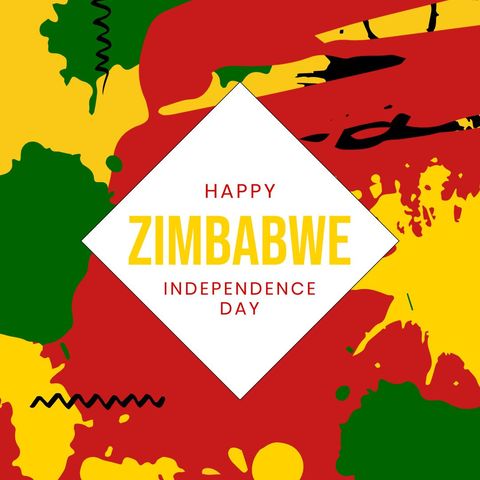 Zimbabwe Independence Day Celebration Design - Download Free Stock Templates Pikwizard.com