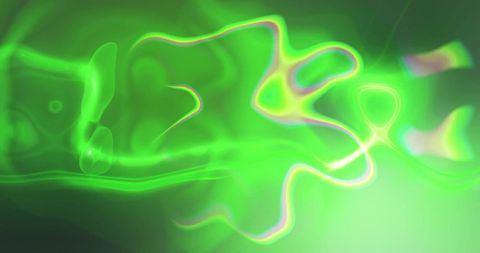Vibrant Green Fluid Lines and Shapes Creating Dynamic Wave Energy - Download Free Stock Images Pikwizard.com