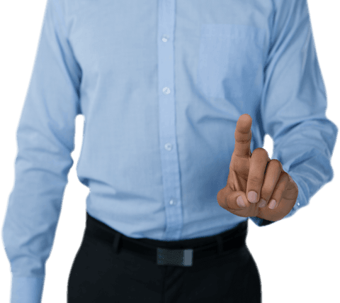 Businessman Hand Pointing on Transparent Surface for Technology Concept - Download Free Stock Videos Pikwizard.com