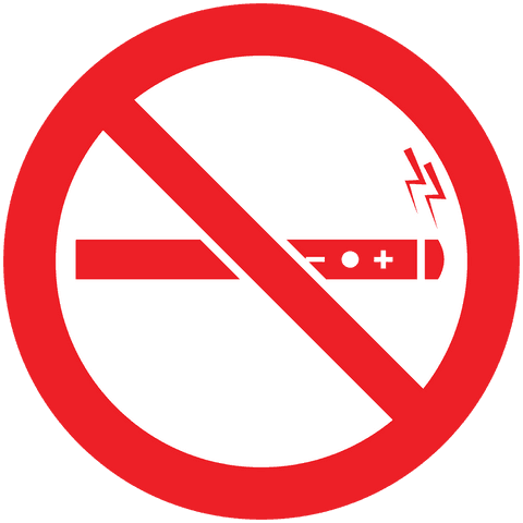 Transparent No Vaping Sign on Red Circle Background - Download Free Stock Videos Pikwizard.com