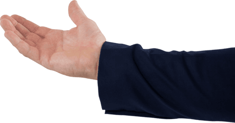 Transparent Male Executive's Hand Reaching Out Business Concept - Download Free Stock Videos Pikwizard.com