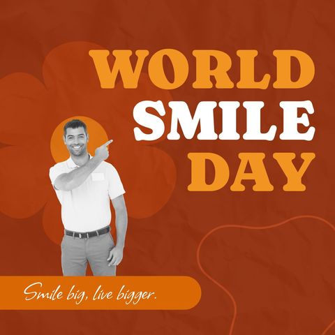 Celebrating World Smile Day with Cheerful Expressions - Download Free Stock Templates Pikwizard.com