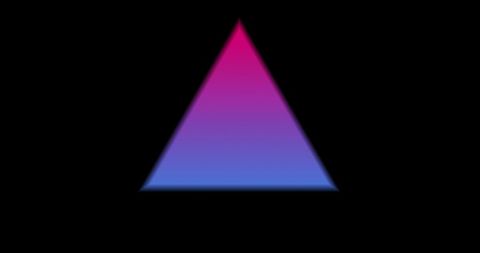 Dynamic Neon Kaleidoscope Triangular Patterns Moving in Unison - Download Free Stock Images Pikwizard.com