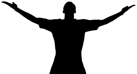 silhouette of man running on transparent background - Download Free Stock Videos Pikwizard.com