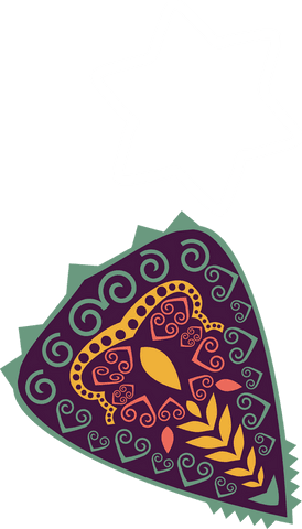 transparent background with colorful patterned triangle and star outline - Download Free Stock Videos Pikwizard.com