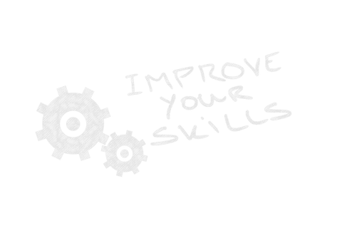 transparent improve your skills text with gear illustration - Download Free Stock Videos Pikwizard.com