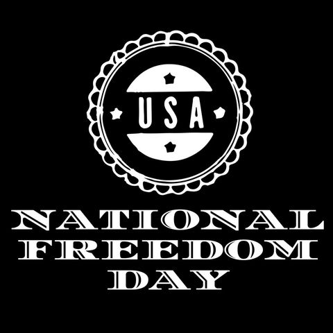 usa national freedom day emblem with patriotic theme - Download Free Stock Templates Pikwizard.com