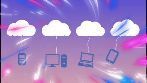 Digital Cloud Connectivity with Various Devices